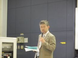 鈴木学生部長からの挨拶