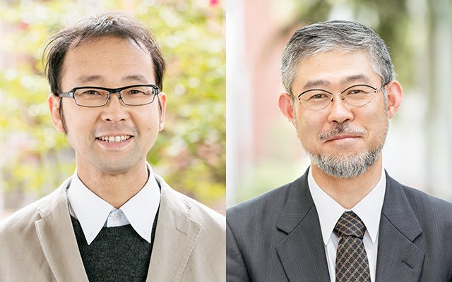 左：徳田 剛 准教授／右：鈴木 寿志 教授