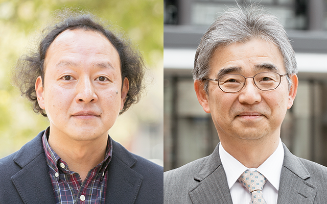左：野村 明宏 教授／右：平尾 良治 教授