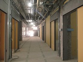 【20160402】建築工事／中央エリア2階「教室・廊下」部分