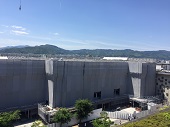 【20160513】工事区画全景／新教室棟中央エリア