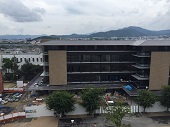 【20160712】工事区画全景／新教室棟南エリア