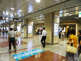 JR名古屋駅構内 デジタルサイネージ