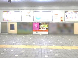 JR東海 ⾦⼭寺駅貼りポスター