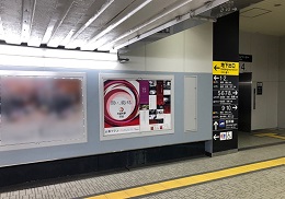 JR西日本 岡山駅貼りポスター