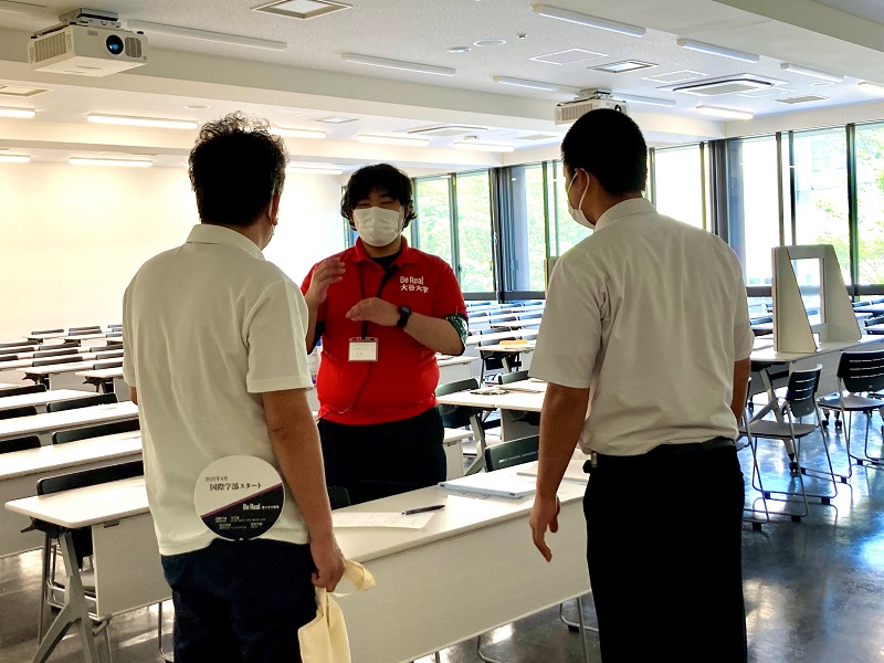 学生イベントを担当した学生さん