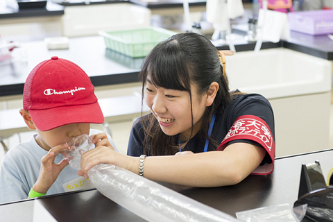 教育学部 教育学科 初等教育コース 第4学年 新部愛莉さん