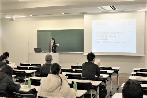 講評懇談会の様子