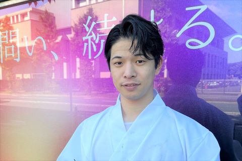 浅野 顕成さん（文学部真宗学科 第4学年）