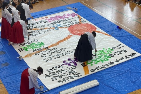 音楽に合わせて作成中