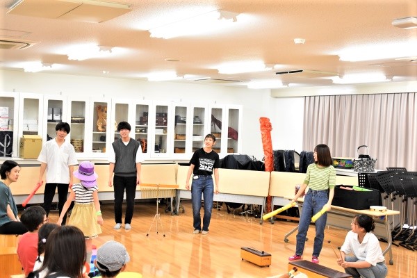 当日の様子：わくわく・どきどき！！おんがくらんど♪♪