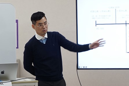 話題提供の様子①