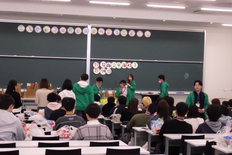 ビンゴ大会の様子