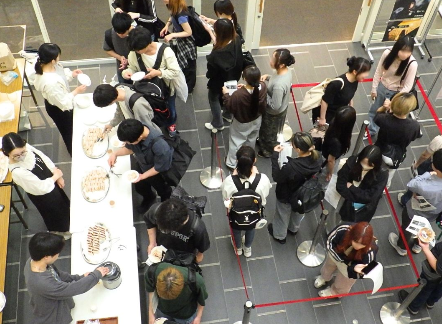 試食会の様子