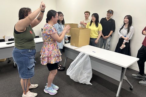 2人で熱演中