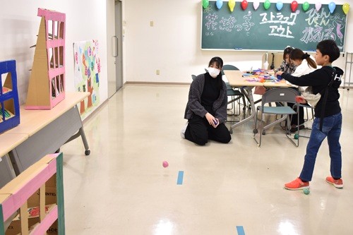 ストラックアウトの様子