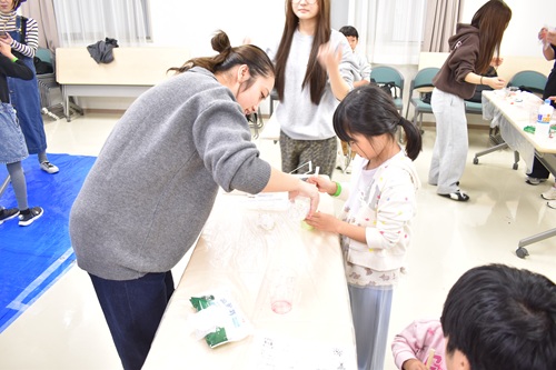 スライム作成中の様子