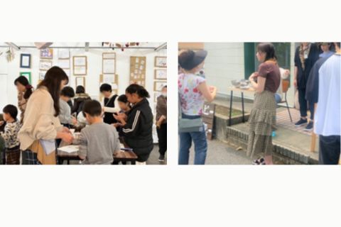 三休カフェ実施の様子