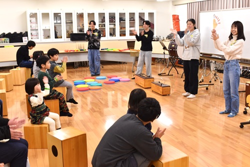 当日の様子：わくわく♪おんがくランド