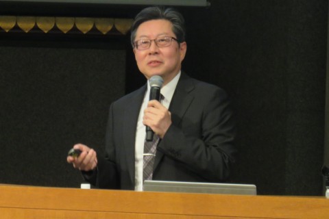 村山保史教授による講話の様子