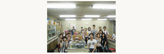 留学生との料理教室