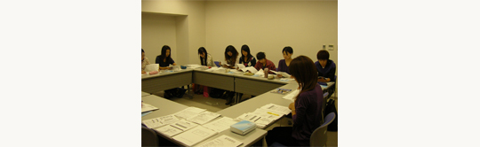 留学説明会の様子