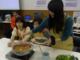 調理の様子