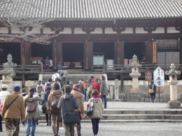 當麻寺本堂を参拝