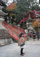 紅葉が美しい信貴山朝護孫子寺