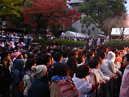 ライブに盛り上がる観客