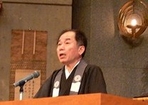 草野学長による挨拶