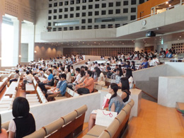 大学説明会会場の様子