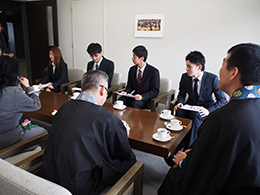 茶話会の様子