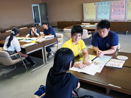 在学生とのフリートークコーナー