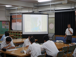 一日目の授業の様子