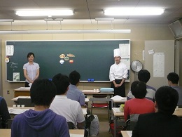 食育講座の様子（典座）