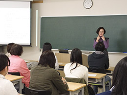 教育学部の模擬授業