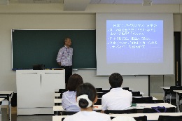 文学部哲学科の模擬授業