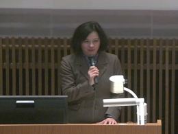 銭鷗先生の講演