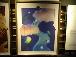 ホテルグランヴィア京都2階に展示されている受賞作品