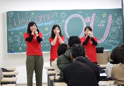 教育学部教育学科・幼児教育コース学び紹介の様子