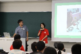 社会学部開設イベントの様子