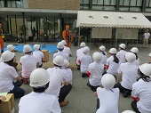 京都市消防局から訓練参加者への講評