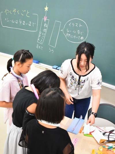 制作中の様子