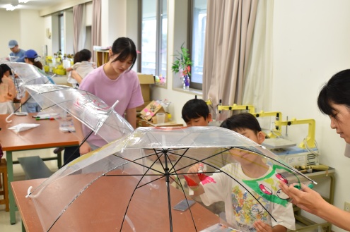 制作中の様子