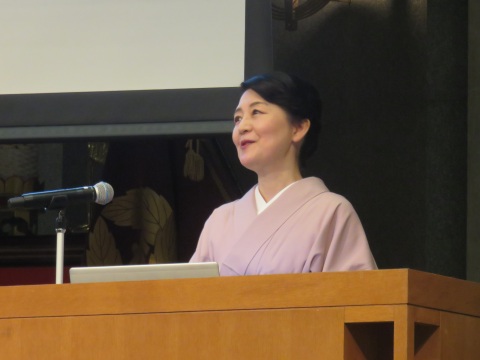 植木先生による記念講演