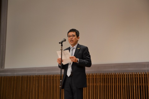 廣川所長による閉会の挨拶