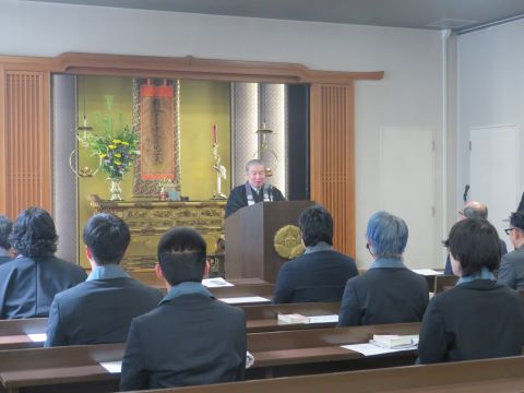 卒寮式の様子
