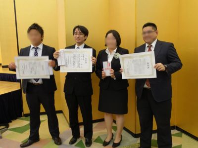 同窓会新入会員歓迎式 菩提樹賞授賞式