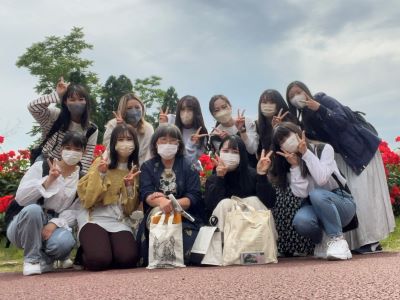 ゼミで大学近隣にある京都府立植物園を散策